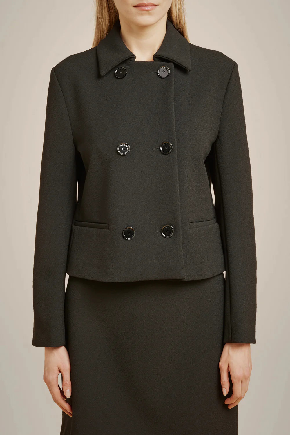 L4WM32-NERO - GIACCA - liviana conti – Gaya Woman