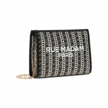 Carica l&#39;immagine nel visualizzatore di Gallery, RMCLUTCH-MONOGRAMBLACK - POCHETTE - Rue Madam

