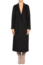 Carica l&#39;immagine nel visualizzatore di Gallery, TF0002-NERO - CAPPOTTO - VICOLO
