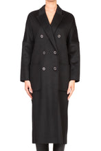 Carica l&#39;immagine nel visualizzatore di Gallery, TF0001-NERO - CAPPOTTO - VICOLO
