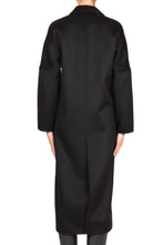 Carica l&#39;immagine nel visualizzatore di Gallery, TF0001-NERO - CAPPOTTO - VICOLO
