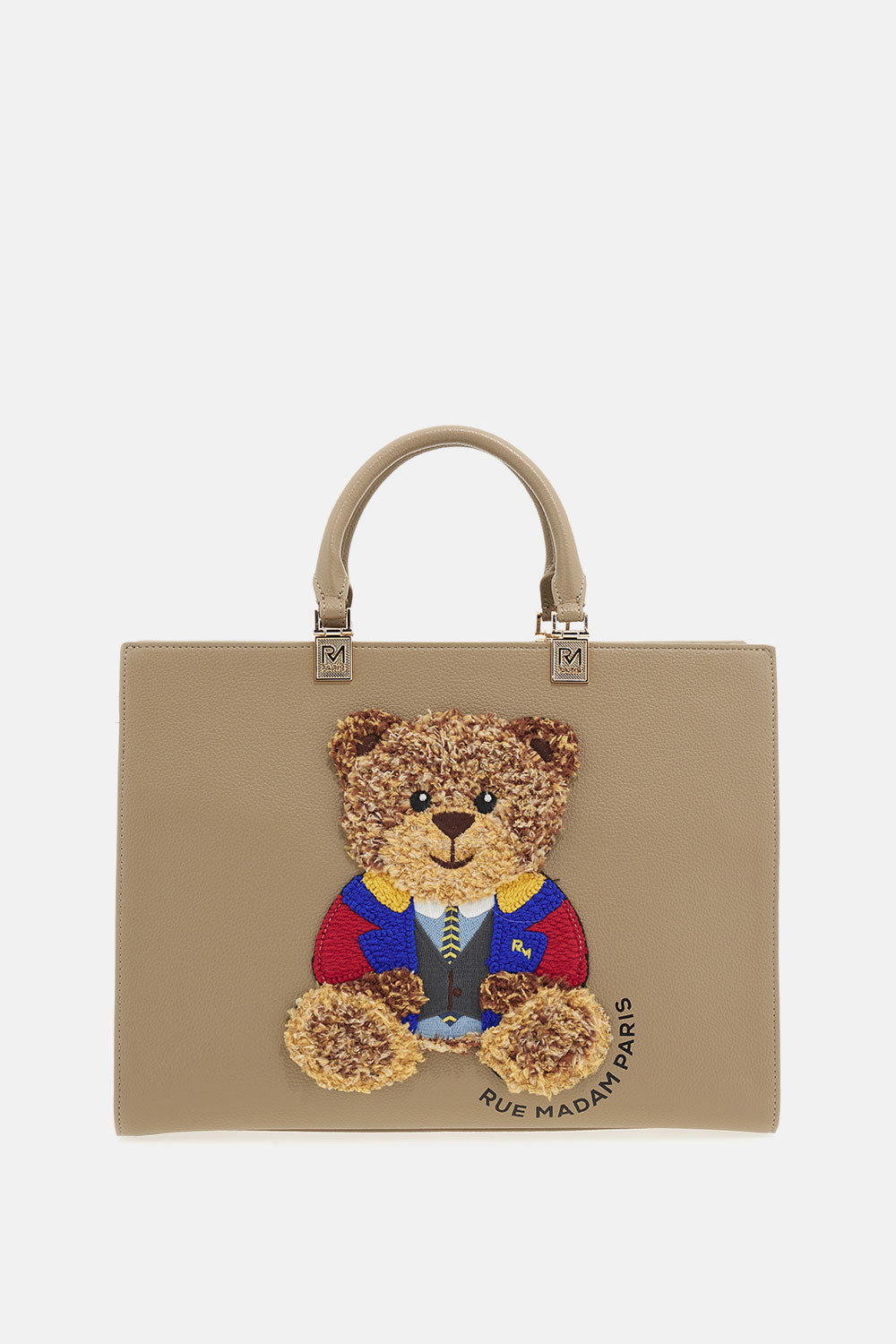 MARVINTOTEBAG-TAUPE - borsa - Rue Madam