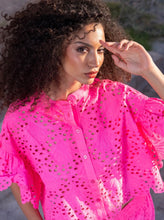 Carica l'immagine nel visualizzatore di Gallery, L26ELINAT-FUXIA - Top - GOLD&amp;SILVER
