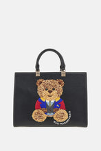 Carica l&#39;immagine nel visualizzatore di Gallery, MARVINTOTEBAG-BLACK - borsa - Rue Madam
