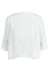 Carica l'immagine nel visualizzatore di Gallery, F6SA46-BIANCO - MAGLIA - liviana conti
