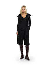 Carica l&#39;immagine nel visualizzatore di Gallery, A25CPPA01701-NERO - PANTALONE - Simona Corsellini
