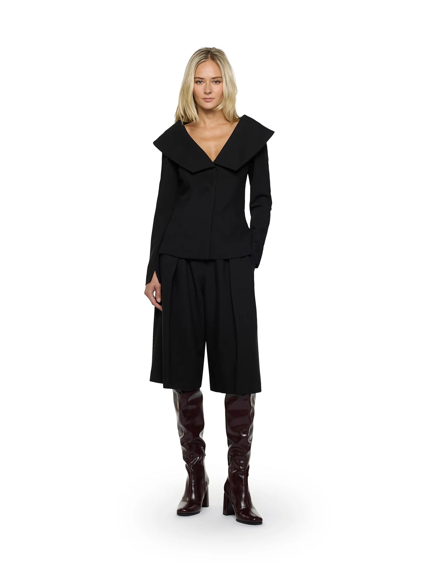 A25CPPA01701-NERO - PANTALONE - Simona Corsellini