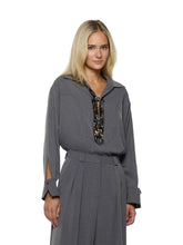 Carica l&#39;immagine nel visualizzatore di Gallery, A25CPTN00101-GRAPHITE - TUNICA - Simona Corsellini
