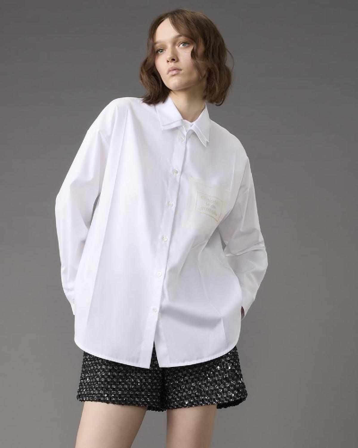 A25CPCA00901-OPTICWHITE - CAMICIA - Simona Corsellini