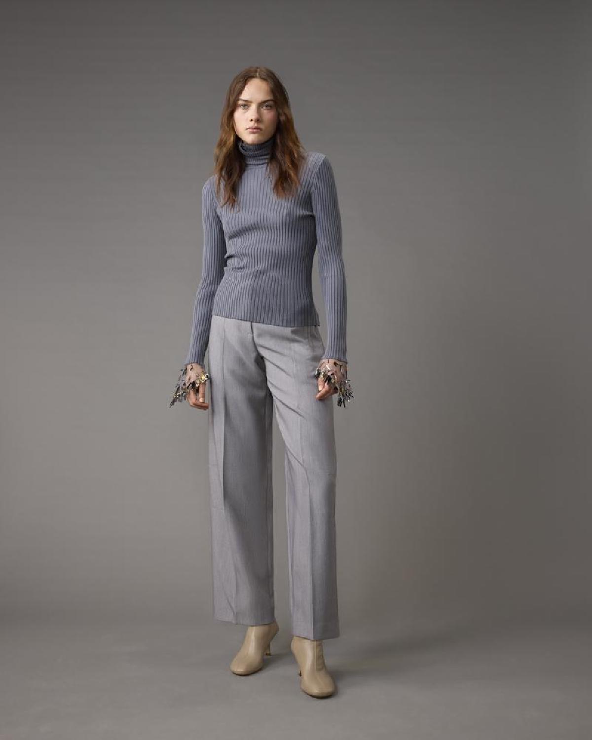 A25CPPA02001-LIGHTGRAPHITE - PANTALONE - Simona Corsellini