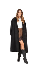 Carica l&#39;immagine nel visualizzatore di Gallery, TF0001-NERO - CAPPOTTO - VICOLO
