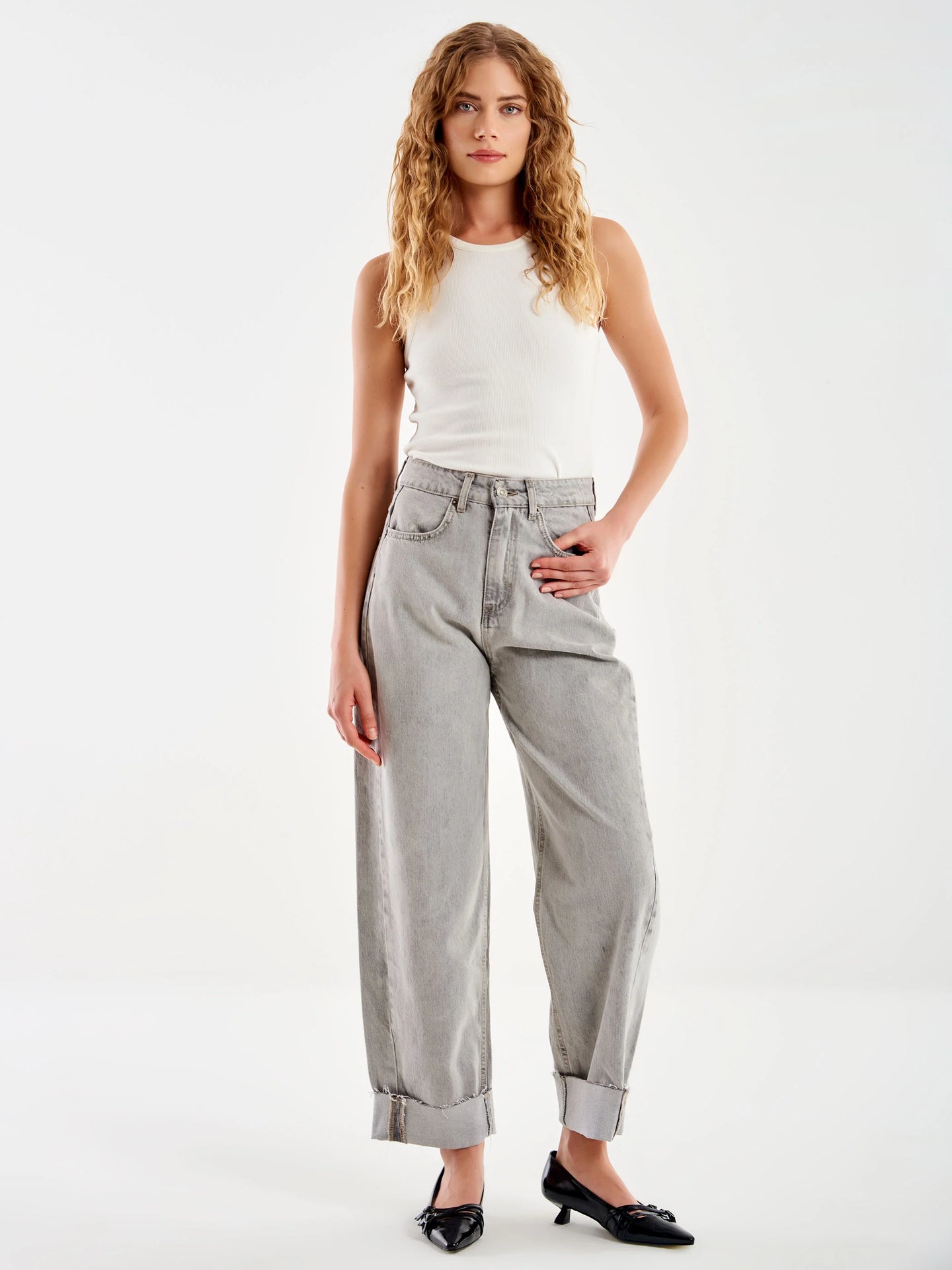 DS0003-GRIGIO - jeans - VICOLO