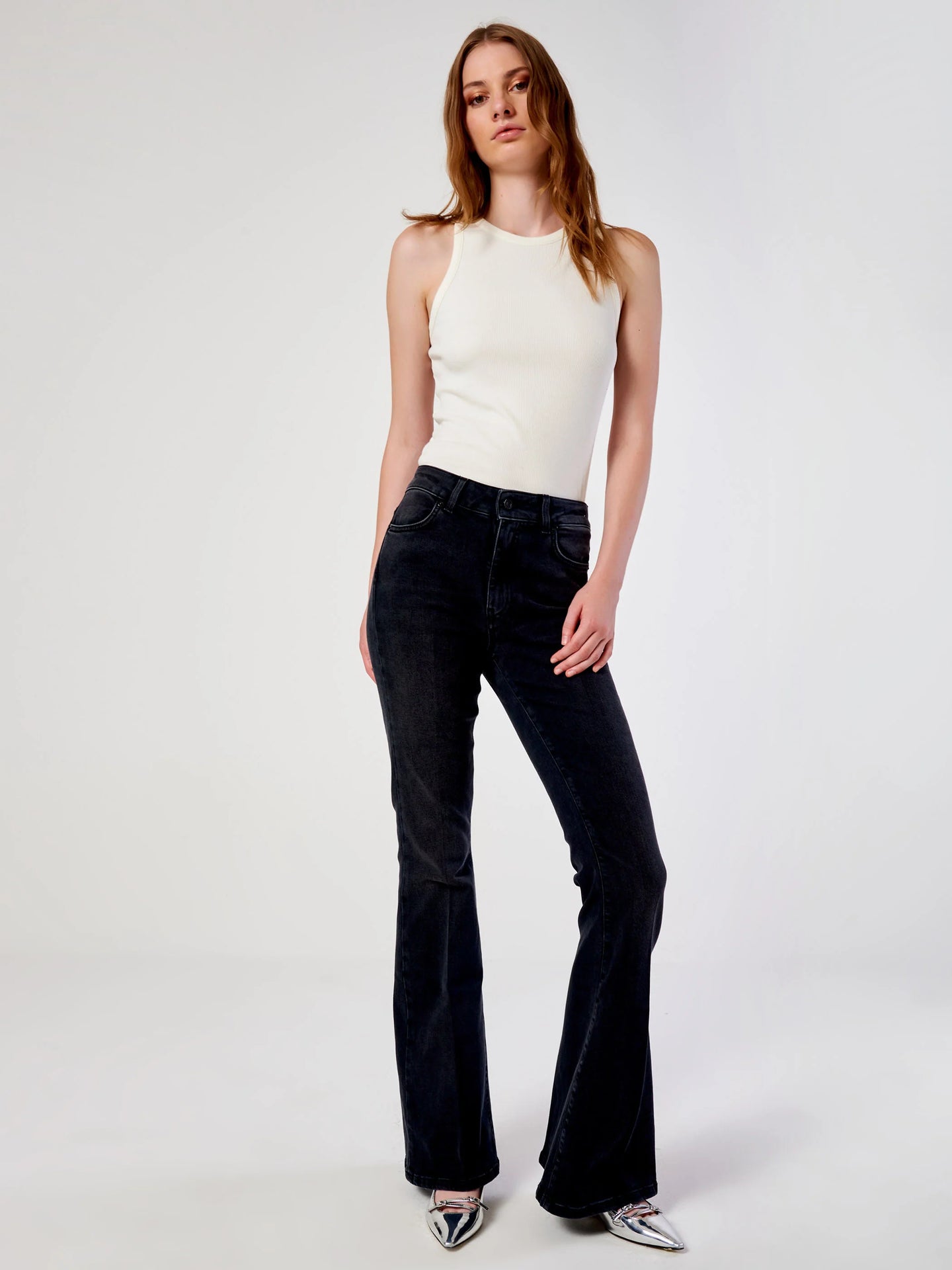 DS0133-NERO - jeans - VICOLO