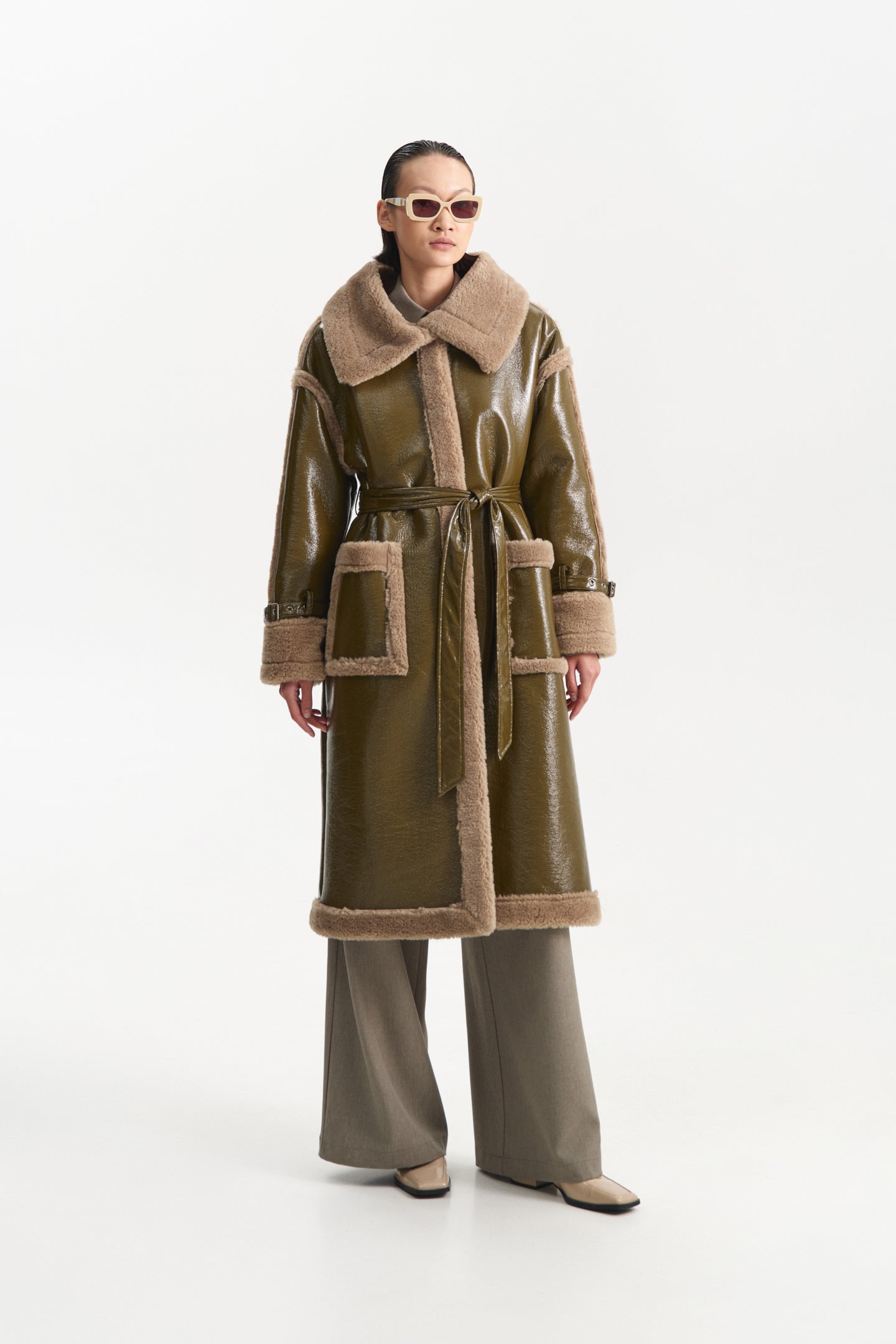 EFW250047-VERDEKAKI - CAPPOTTO - ELEH