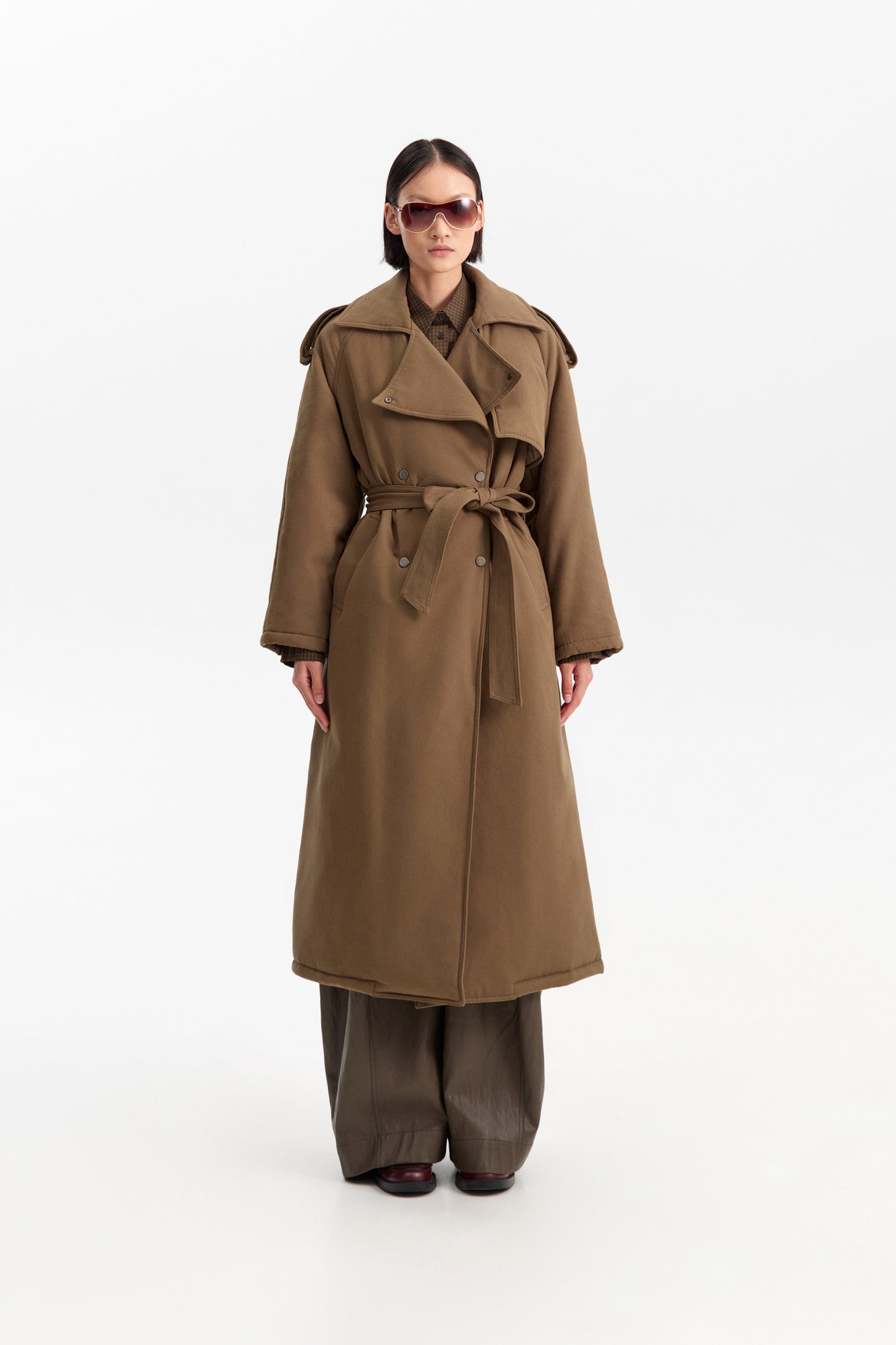 EFW250094-VERDEKAKI - CAPPOTTO - ELEH
