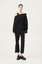 Carica l'immagine nel visualizzatore di Gallery, FW250162-NERO - FELPA - ELEH

