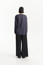 Carica l&#39;immagine nel visualizzatore di Gallery, EFW250234-NERO - PANTALONE - ELEH
