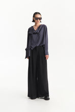 Carica l&#39;immagine nel visualizzatore di Gallery, EFW250234-NERO - PANTALONE - ELEH
