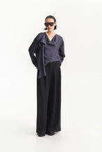 Carica l&#39;immagine nel visualizzatore di Gallery, EFW250234-NERO - PANTALONE - ELEH
