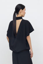 Carica l'immagine nel visualizzatore di Gallery, EFW260269-NERO - Blusa - ELEH
