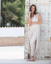 Carica l'immagine nel visualizzatore di Gallery, PA2610-WHITE - PANTALONE - PAHIESA FORMENTERA
