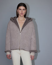 Carica l'immagine nel visualizzatore di Gallery, MHE358-TAUPE - CAPPOTTO - MPC MA PETIT CAPSULE
