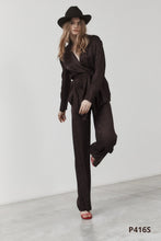 Carica l'immagine nel visualizzatore di Gallery, P416S-BURGUNDY - PANTALONE - Merci'

