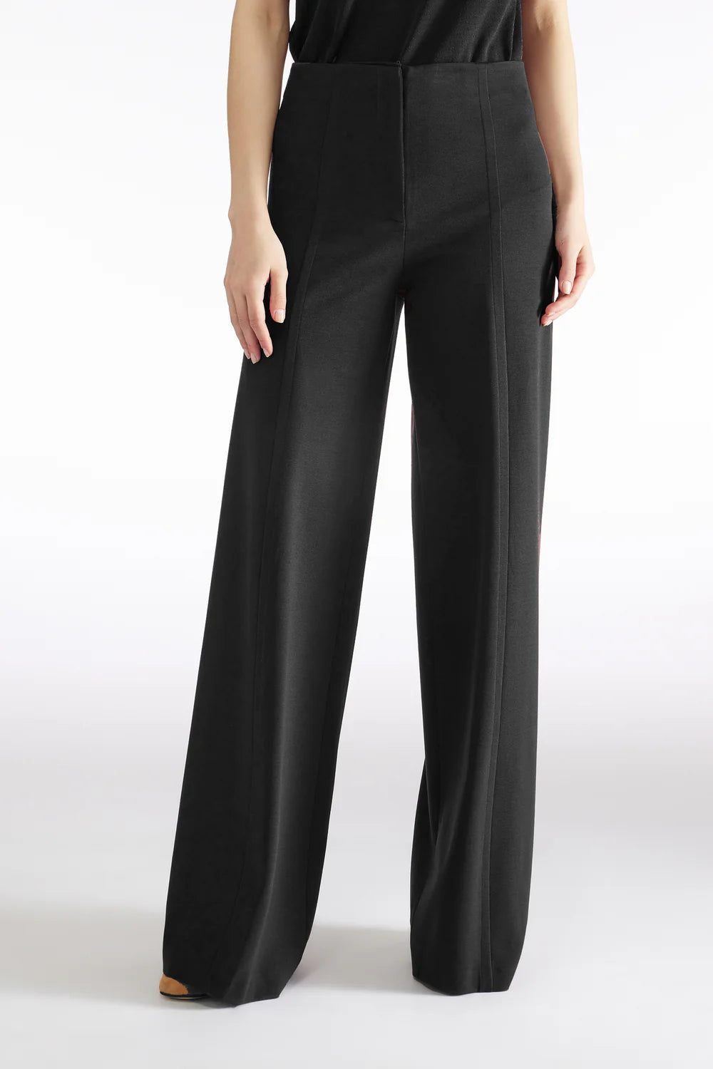 CNTI88-NERO - PANTALONE - liviana conti