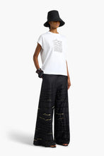 Carica l'immagine nel visualizzatore di Gallery, L6SR50-NERO/ORO - PANTALONE - liviana conti
