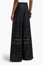 Carica l'immagine nel visualizzatore di Gallery, L6SR50-NERO/ORO - PANTALONE - liviana conti
