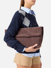 Carica l'immagine nel visualizzatore di Gallery, borsa SMC0001-00040M - SUEDE MAXI POUCH
