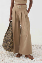 Carica l'immagine nel visualizzatore di Gallery, SS260099-BEIGE - PANTALONE - ELEH
