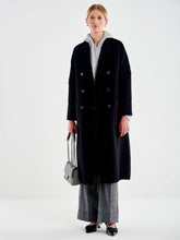 Carica l&#39;immagine nel visualizzatore di Gallery, TS0001-NERO - CAPPOTTO - VICOLO
