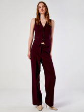 Carica l&#39;immagine nel visualizzatore di Gallery, TS0309-BORDEAUX - PANTALONE - VICOLO
