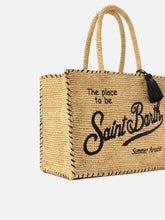 Carica l'immagine nel visualizzatore di Gallery, VANITYRAFFIA-09045L - borsa - MC2 SAINT BARTH
