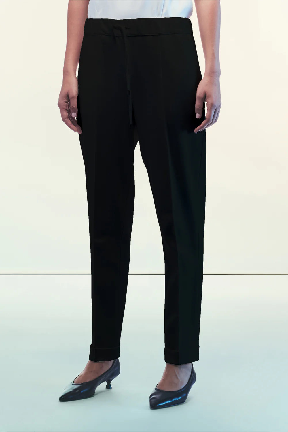 FW25CNTI86-NERO - PANTALONE - liviana conti