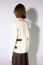 Carica l'immagine nel visualizzatore di Gallery, L6WA62-NATURAL/FO - Cardigan - liviana conti
