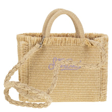 Carica l&#39;immagine nel visualizzatore di Gallery, VANITYSTRAWN-01509H - borsa - MC2 SAINT BARTH
