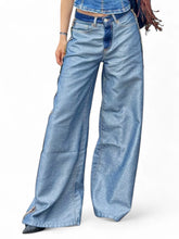 Carica l'immagine nel visualizzatore di Gallery, E25W-BEA-PD - PANTALONE - GOLD DIGGER DENIM
