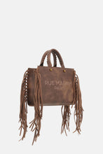 Carica l&#39;immagine nel visualizzatore di Gallery, TEXASMINITOTE-VINTAGEBROWN - borsa - Rue Madam

