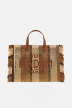 Carica l'immagine nel visualizzatore di Gallery, CASABLANCATOTE-STRIPESBROWN - borsa - Rue Madam
