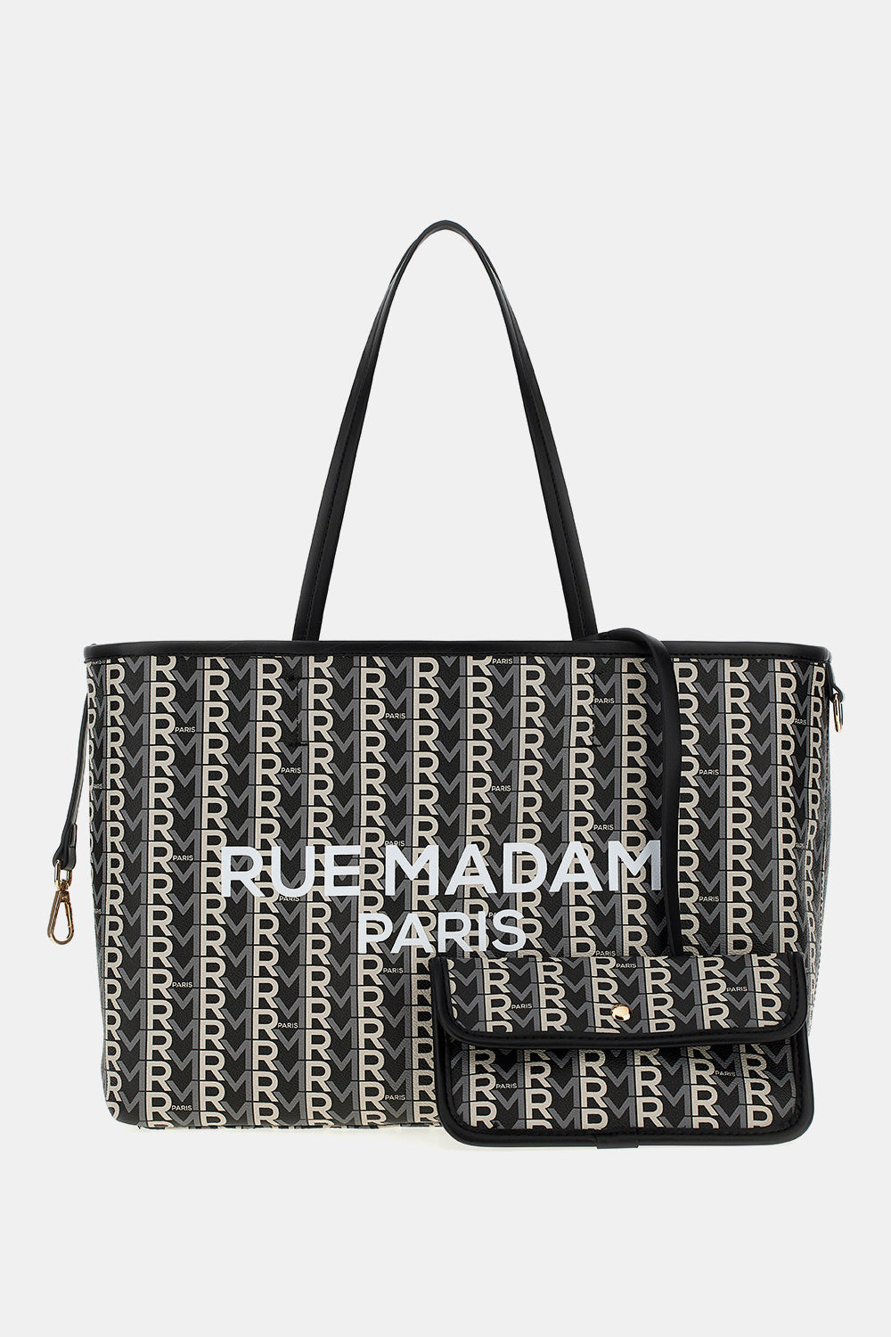 RMSHOPPING-MONOGRAMBLACK - borsa - Rue Madam