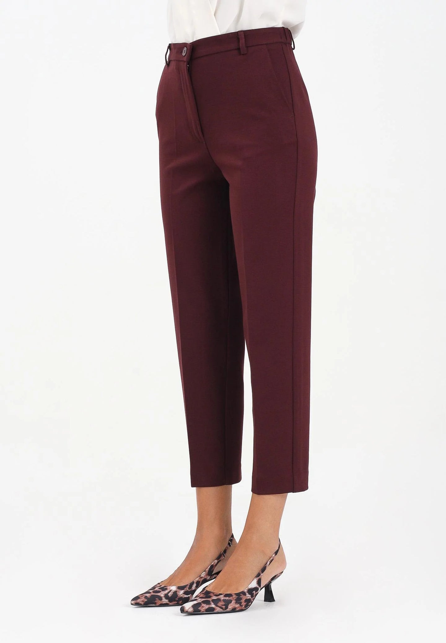 TF0229-BORDEAUX - PANTALONE - VICOLO