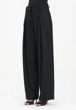Carica l&#39;immagine nel visualizzatore di Gallery, TF0136-NERO - PANTALONE - VICOLO
