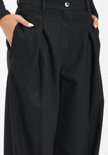 Carica l&#39;immagine nel visualizzatore di Gallery, TF0136-NERO - PANTALONE - VICOLO
