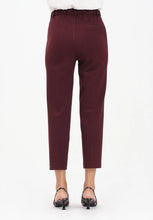 Carica l&#39;immagine nel visualizzatore di Gallery, TF0229-BORDEAUX - PANTALONE - VICOLO
